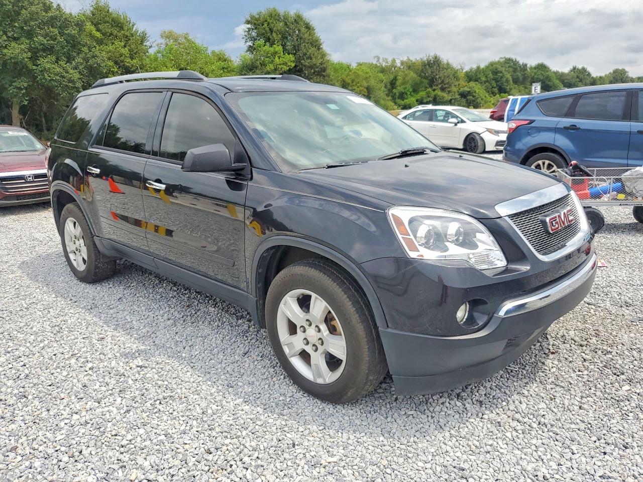 2012 Gmc Acadia Sle Black vin: 1GKKRNED8CJ159083
