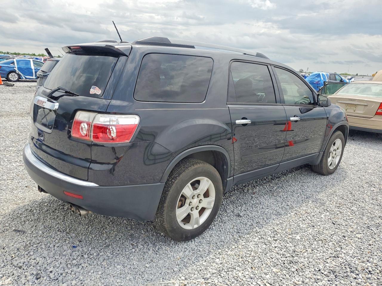 2012 Gmc Acadia Sle Black vin: 1GKKRNED8CJ159083