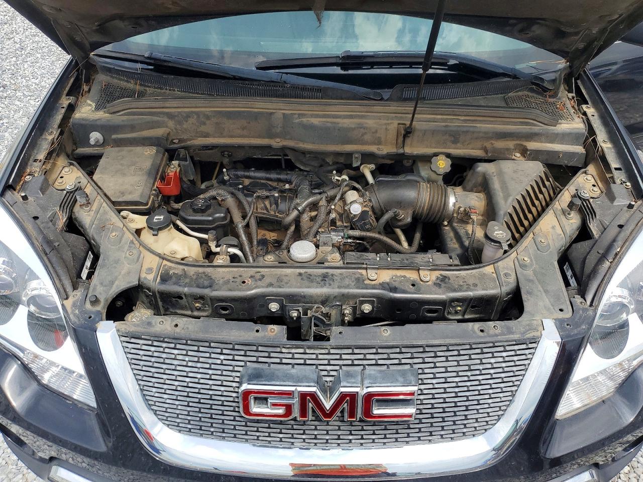 2012 Gmc Acadia Sle Black vin: 1GKKRNED8CJ159083