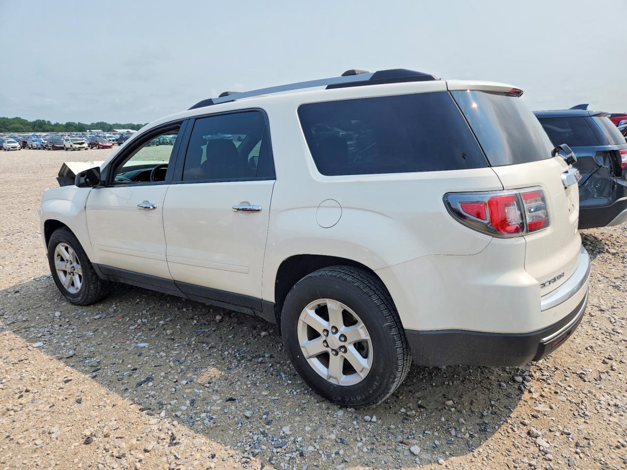 2013 Gmc Acadia Sle White vin: 1GKKRNED8DJ258567
