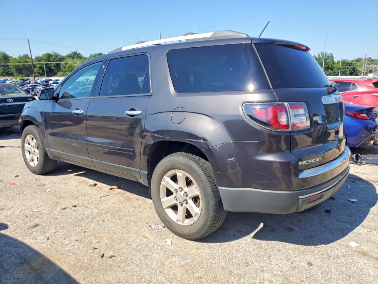 2014 Gmc Acadia Sle Black vin: 1GKKRNED8EJ161595