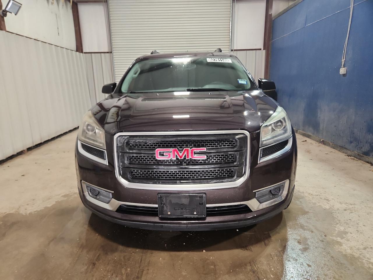 2015 Gmc Acadia Sle Purple vin: 1GKKRNED8FJ181878 Damage: Left Head Lamp, Faded, Repair Required
