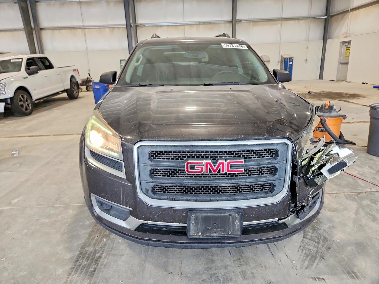 2015 Gmc Acadia Sle Charcoal vin: 1GKKRNED8FJ344481