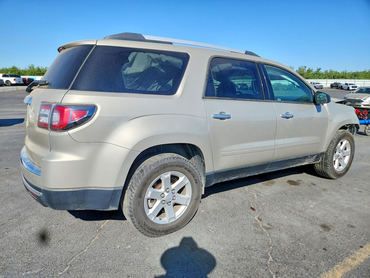 2015 Gmc Acadia Sle Золотой vin: 1GKKRNED8FJ359854