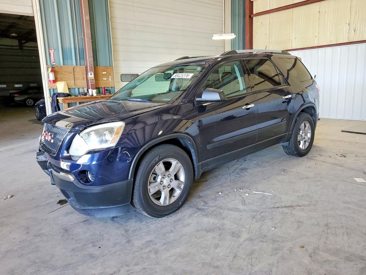 2011 Gmc Acadia Sle Blue vin: 1GKKRNED9BJ166039