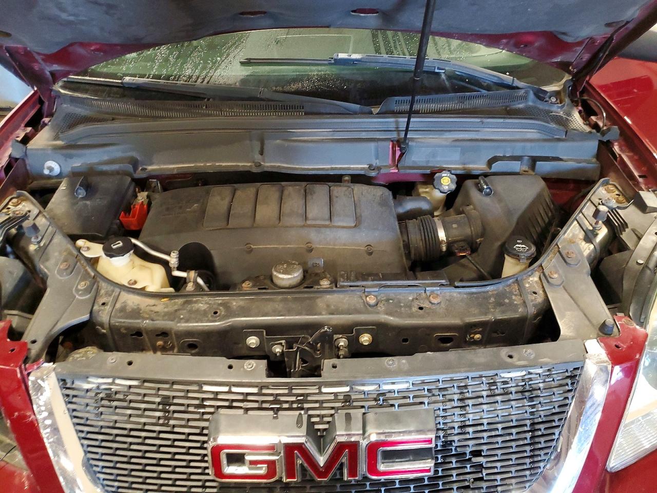2011 Gmc Acadia Sle Red vin: 1GKKRNED9BJ225185