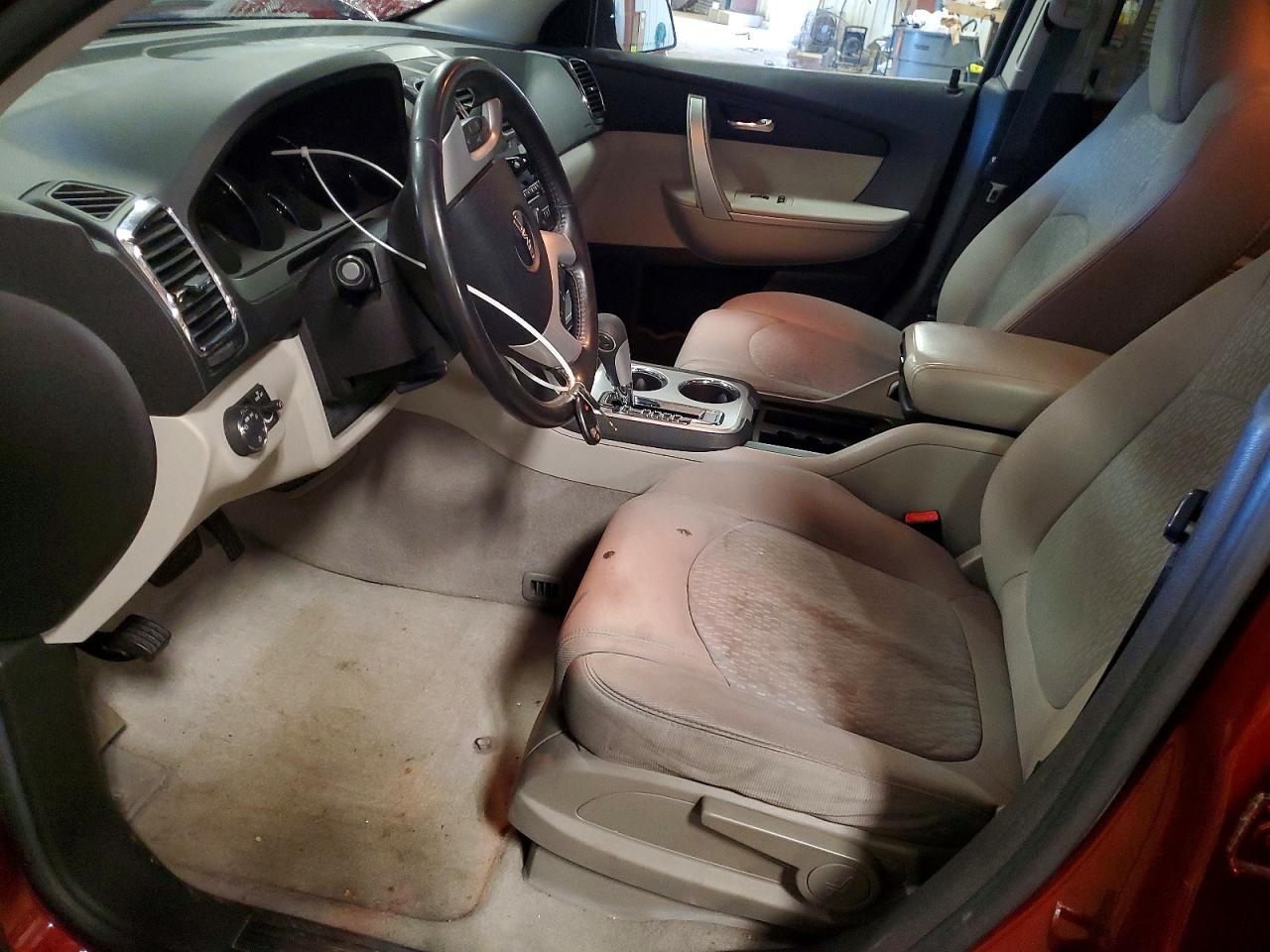 2011 Gmc Acadia Sle Red vin: 1GKKRNED9BJ225185