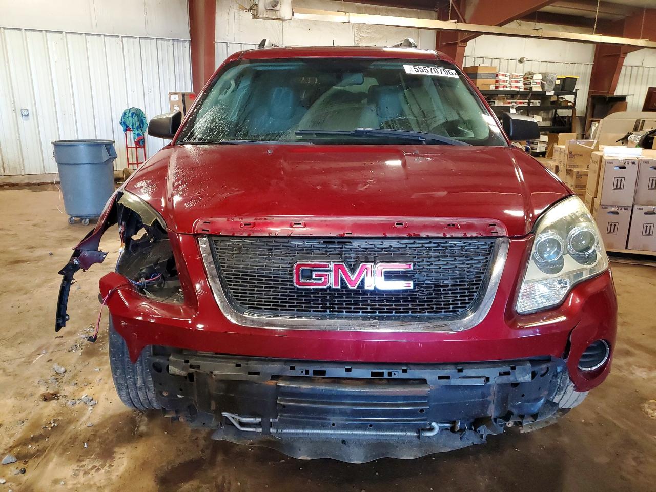 2011 Gmc Acadia Sle Red vin: 1GKKRNED9BJ225185