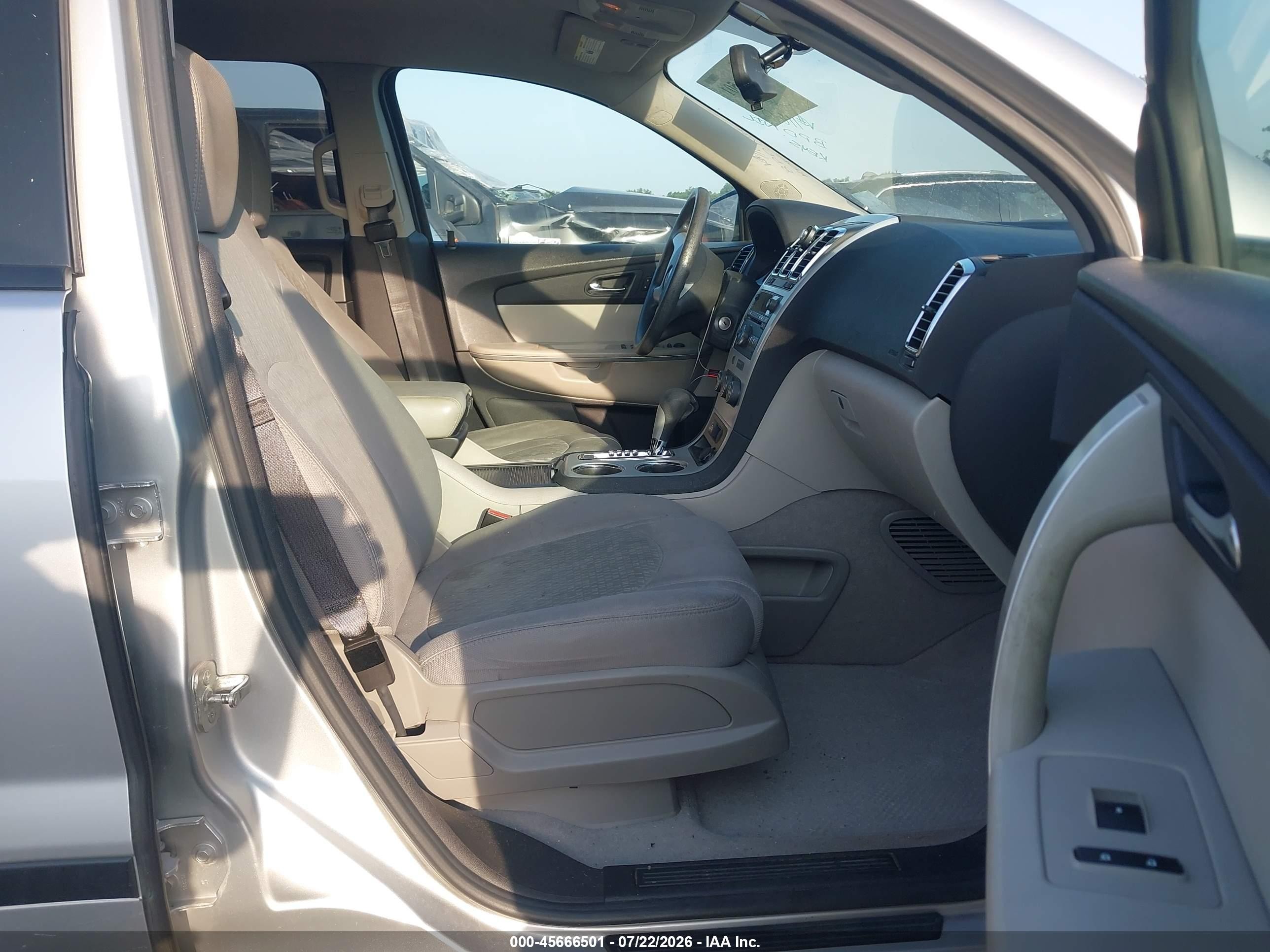 2011 Gmc Acadia Sl Silver vin: 1GKKRNED9BJ281160