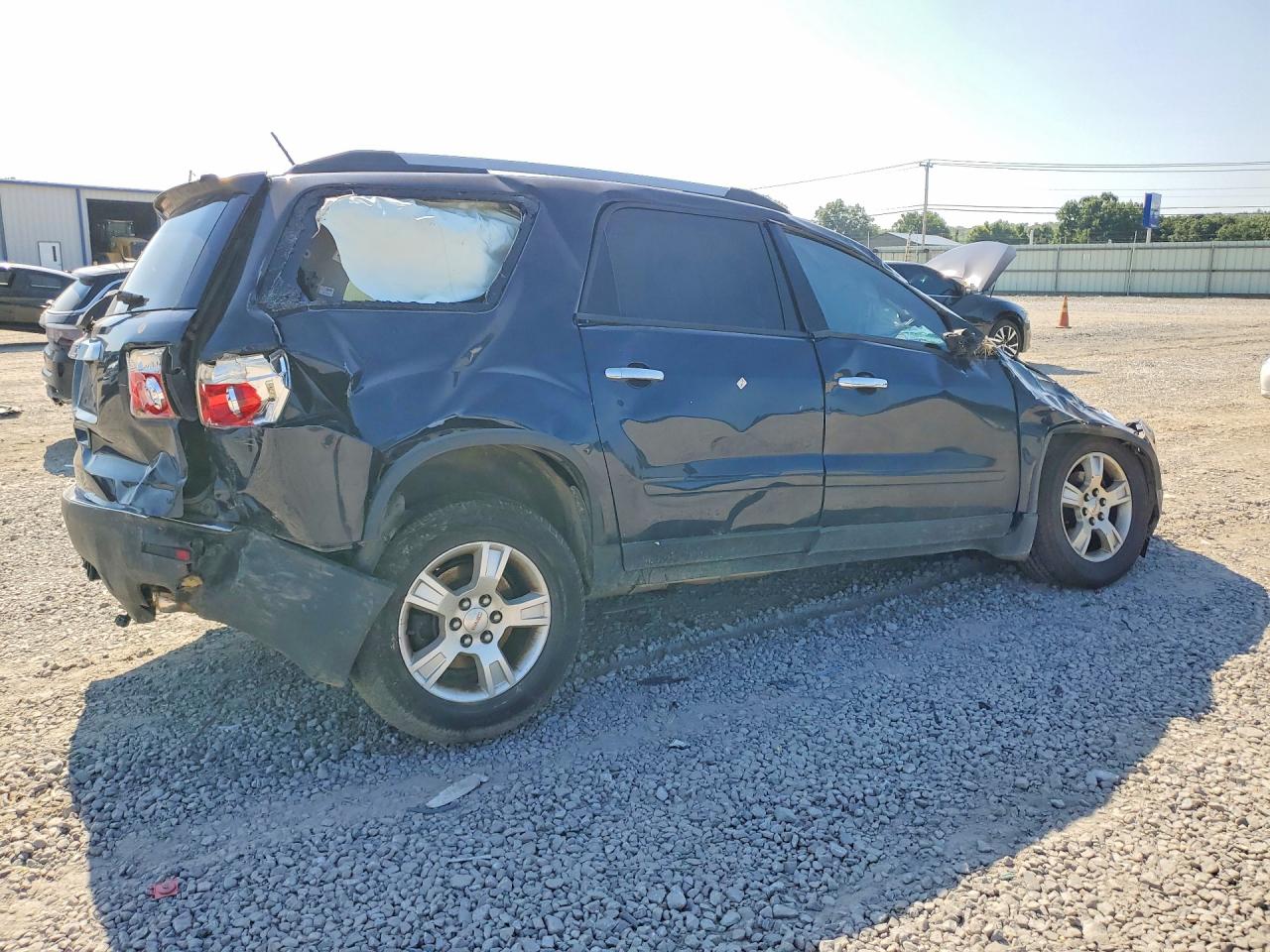 2011 Gmc Acadia Sle Синий vin: 1GKKRNED9BJ392663
