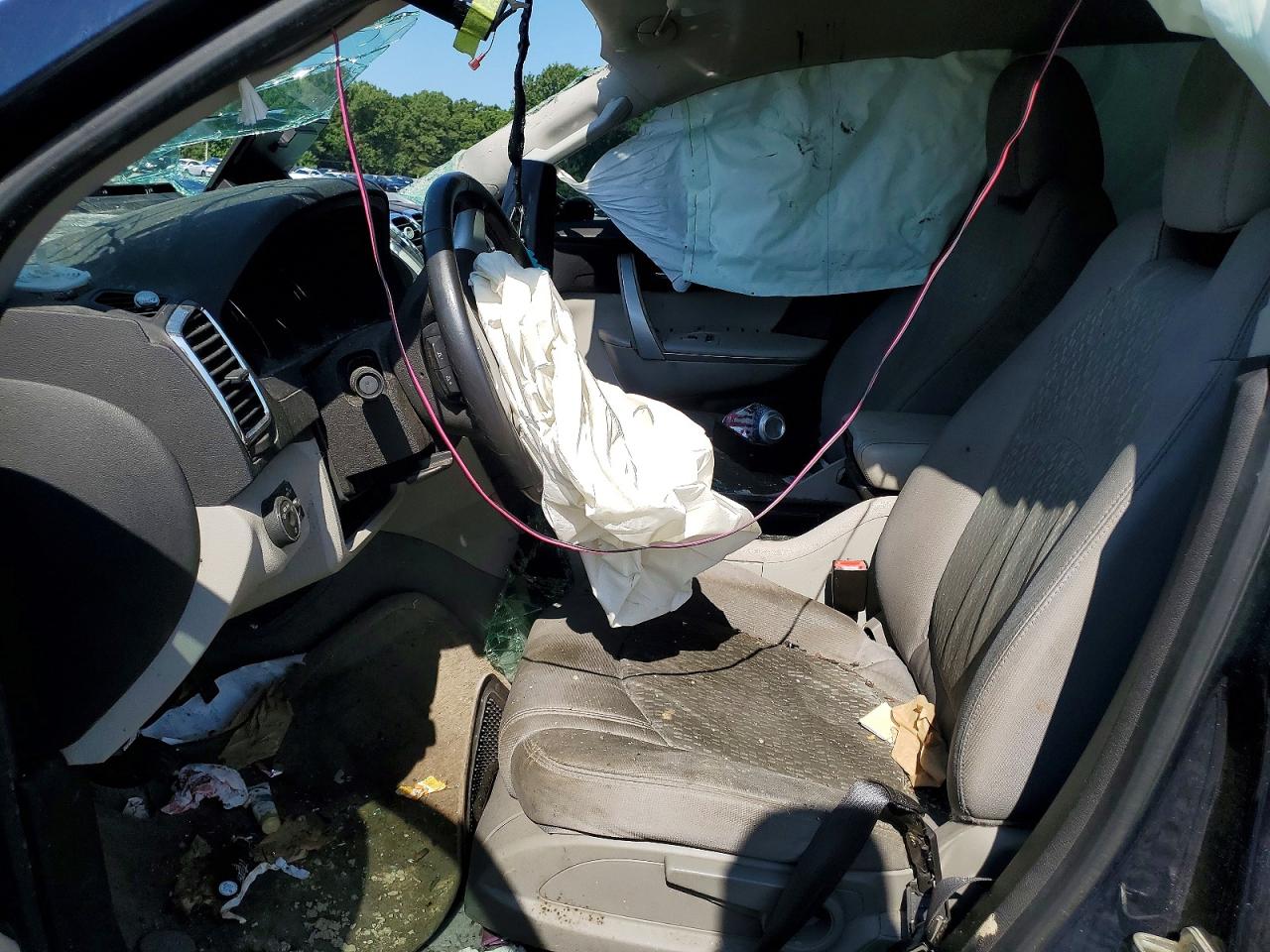 2011 Gmc Acadia Sle Синий vin: 1GKKRNED9BJ392663