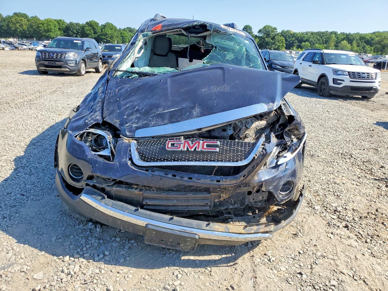 2011 Gmc Acadia Sle Синий vin: 1GKKRNED9BJ392663