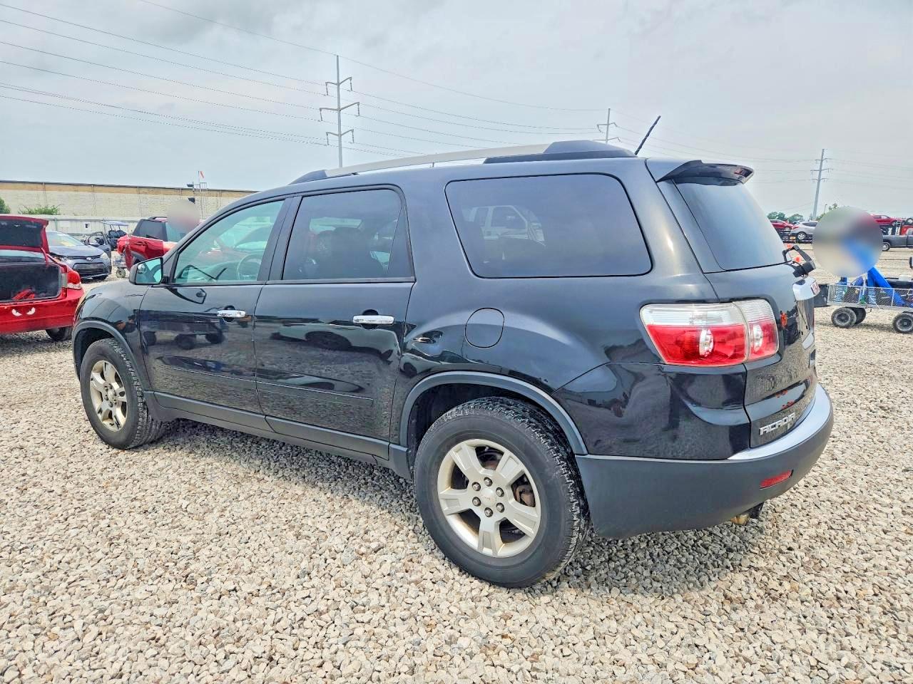 2012 Gmc Acadia Sle Black vin: 1GKKRNED9CJ420284