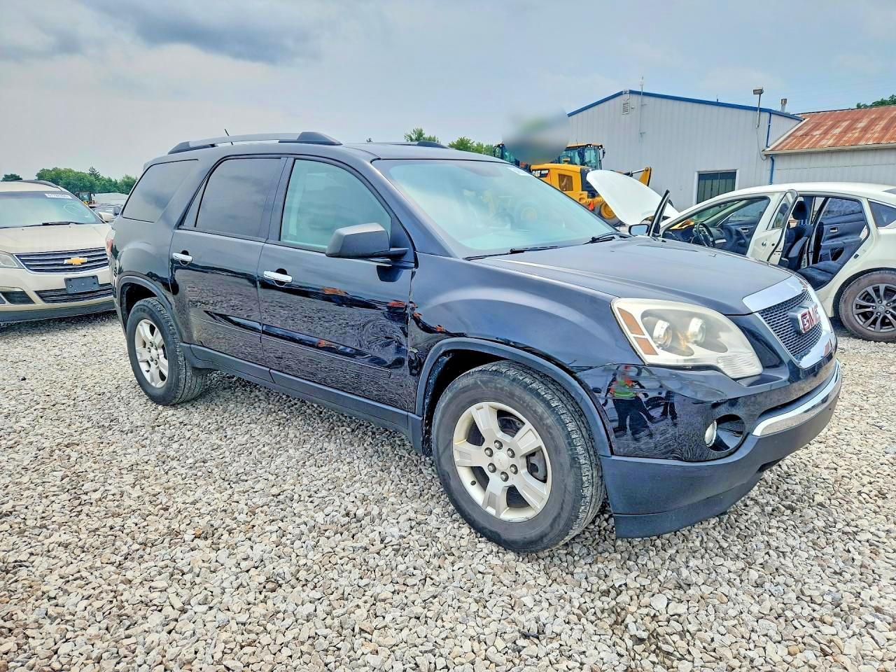 2012 Gmc Acadia Sle Black vin: 1GKKRNED9CJ420284