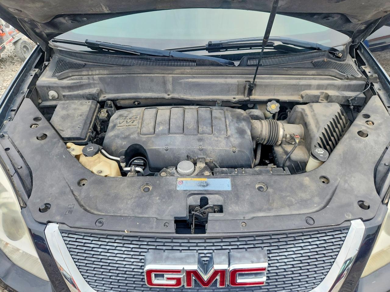 2012 Gmc Acadia Sle Black vin: 1GKKRNED9CJ420284
