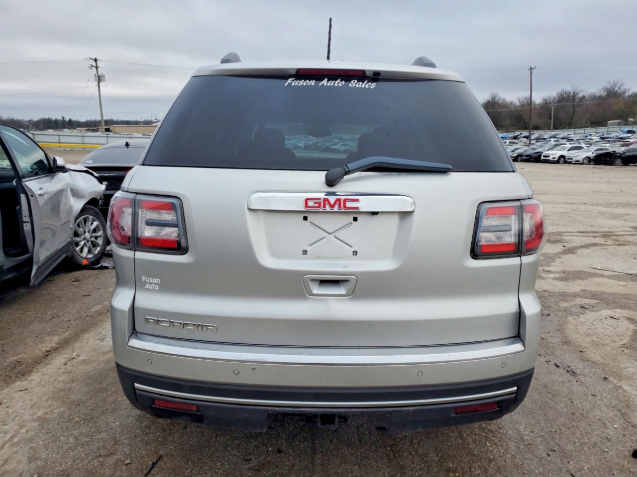 2014 Gmc Acadia Sle Silver vin: 1GKKRNED9EJ282779