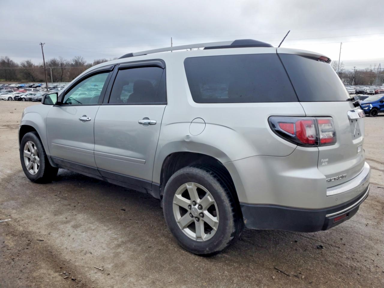 2014 Gmc Acadia Sle Silver vin: 1GKKRNED9EJ282779