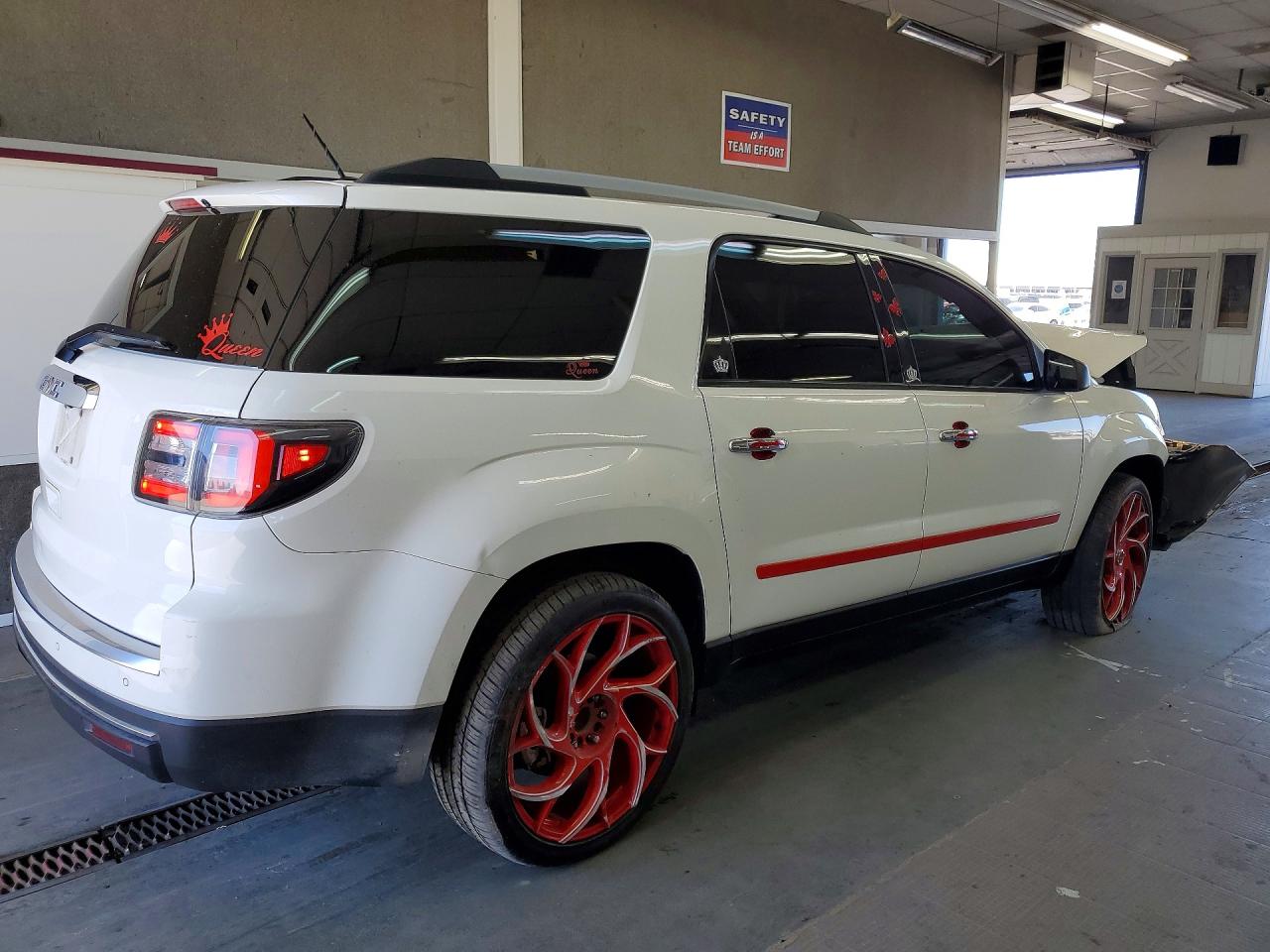 2015 Gmc Acadia Sle Белый vin: 1GKKRNED9FJ199225