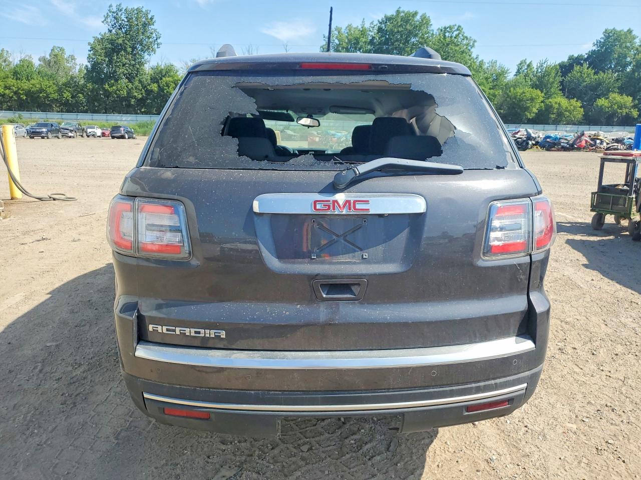 2015 Gmc Acadia Sle Black vin: 1GKKRNED9FJ270200