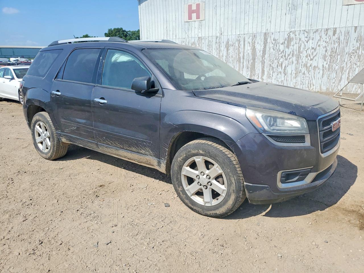 2015 Gmc Acadia Sle Black vin: 1GKKRNED9FJ270200