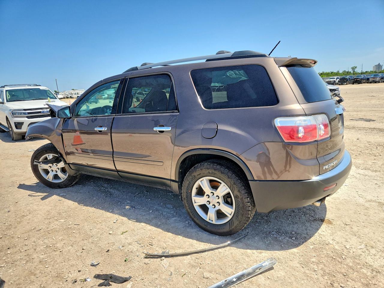 2012 Gmc Acadia Sle Brown vin: 1GKKRNEDXCJ403929