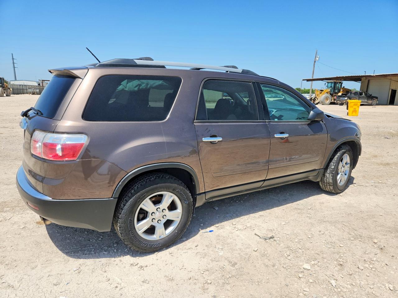 2012 Gmc Acadia Sle Brown vin: 1GKKRNEDXCJ403929