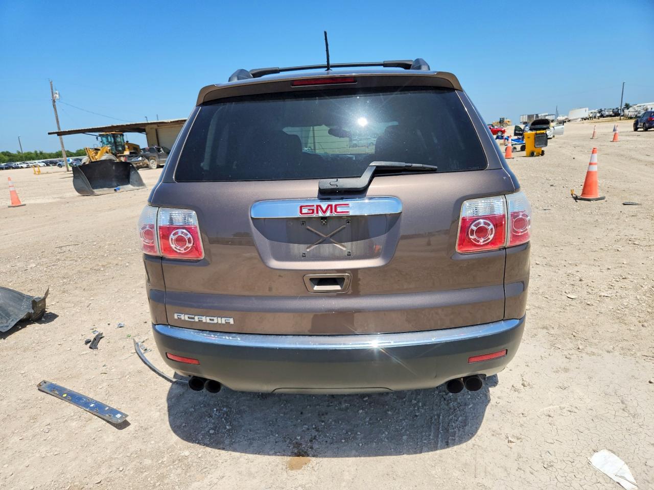 2012 Gmc Acadia Sle Brown vin: 1GKKRNEDXCJ403929
