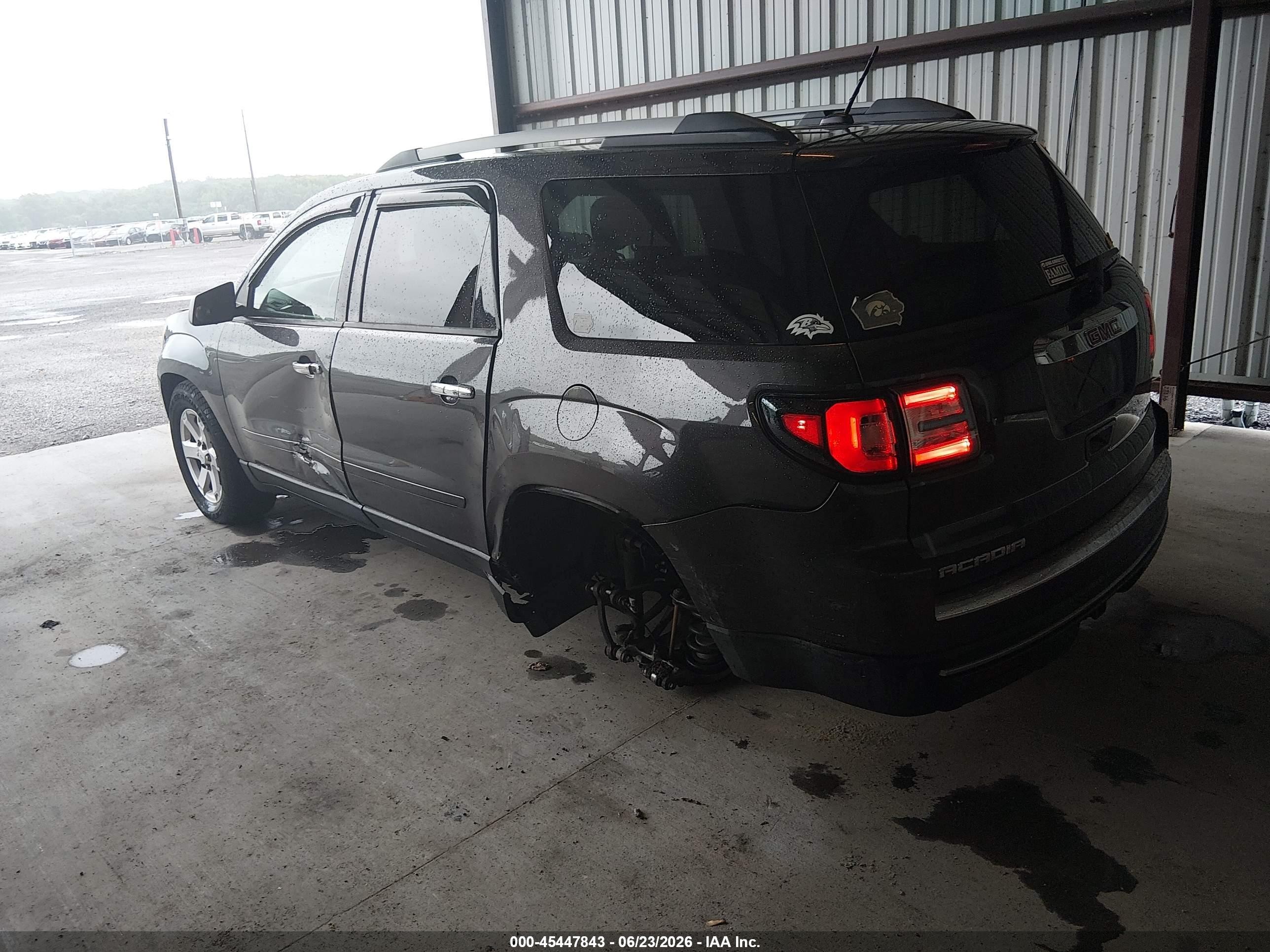 2015 Gmc Acadia Sle-1 Gray vin: 1GKKRNEDXFJ361105