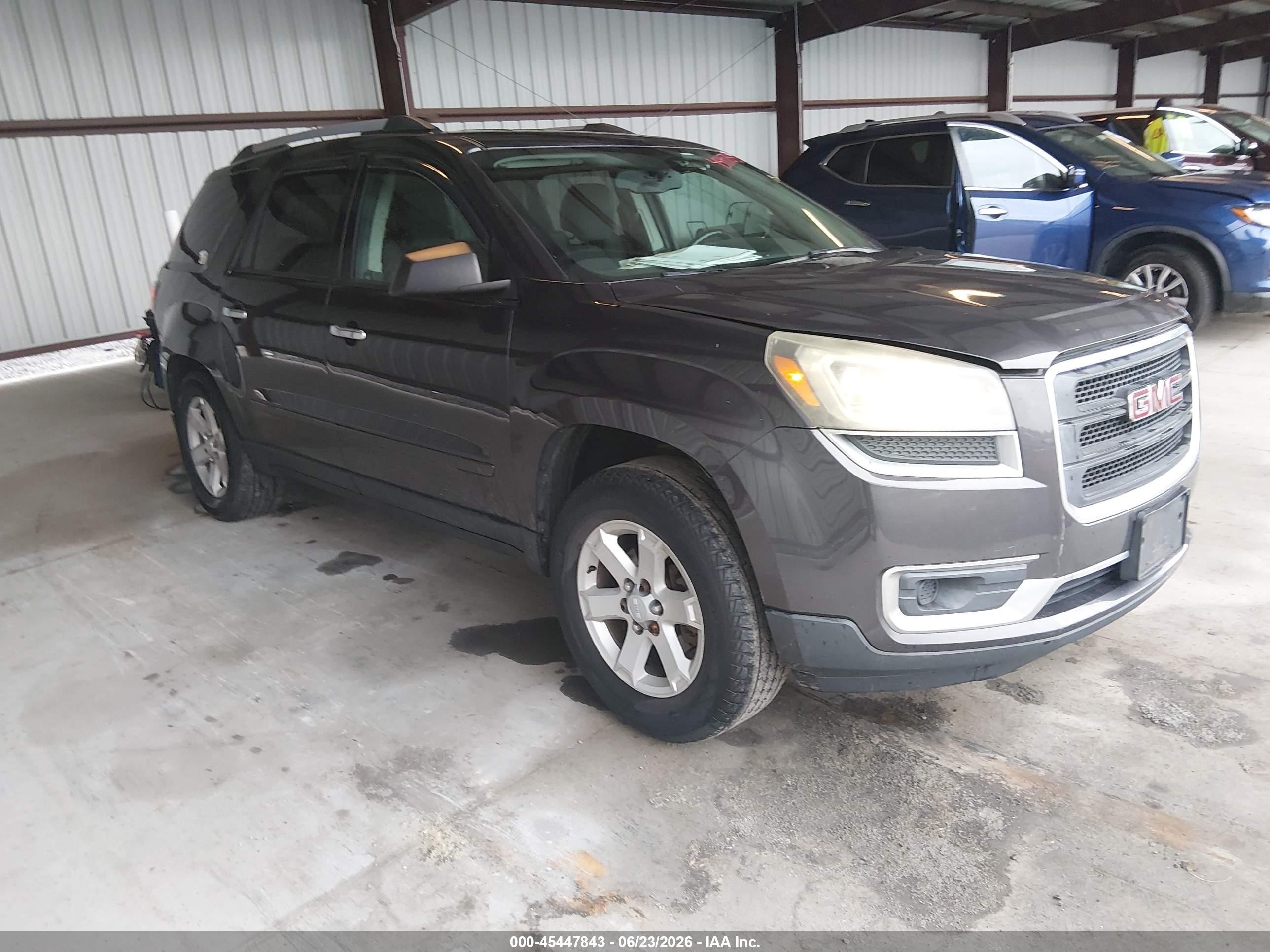 2015 Gmc Acadia Sle-1 Gray vin: 1GKKRNEDXFJ361105