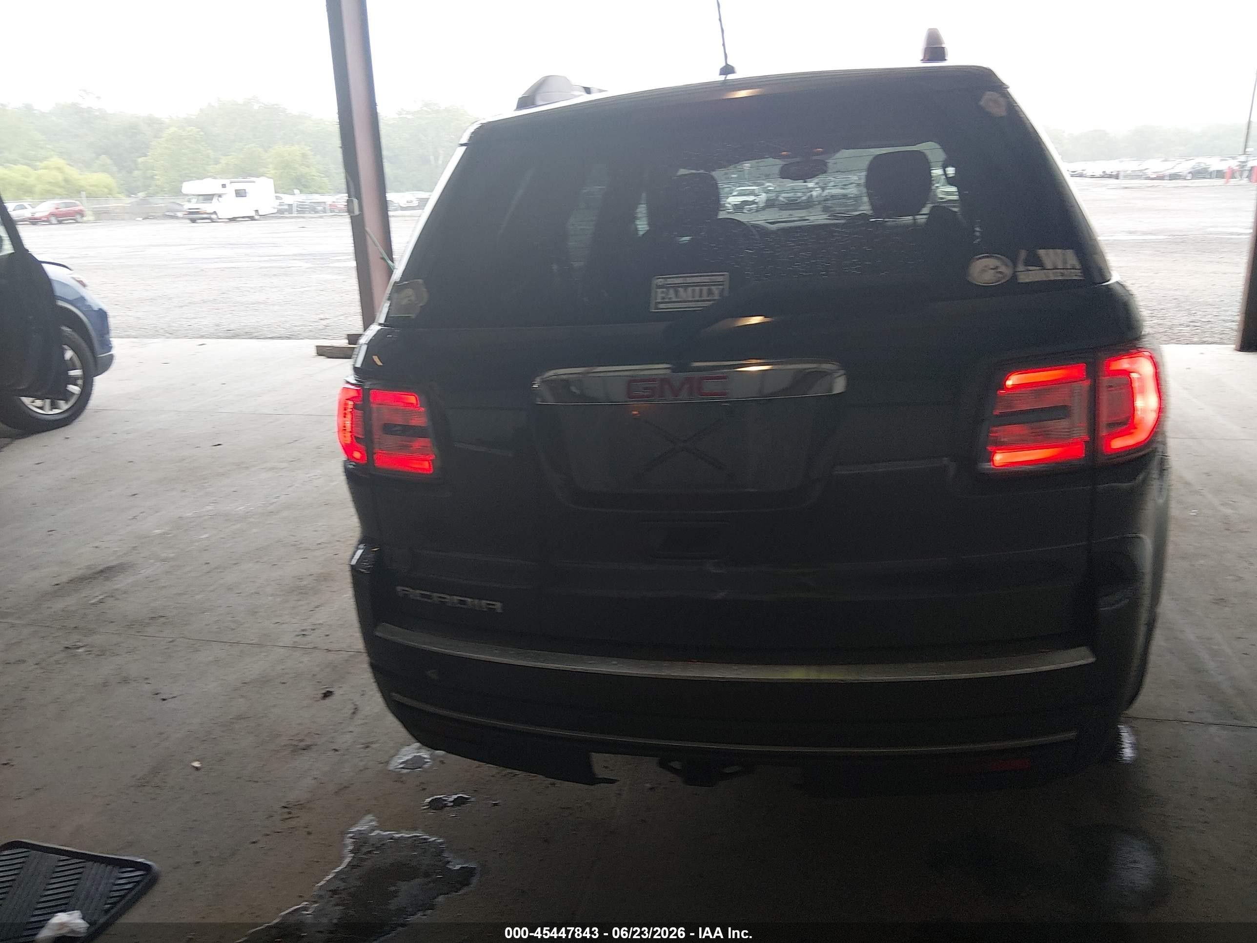 2015 Gmc Acadia Sle-1 Gray vin: 1GKKRNEDXFJ361105