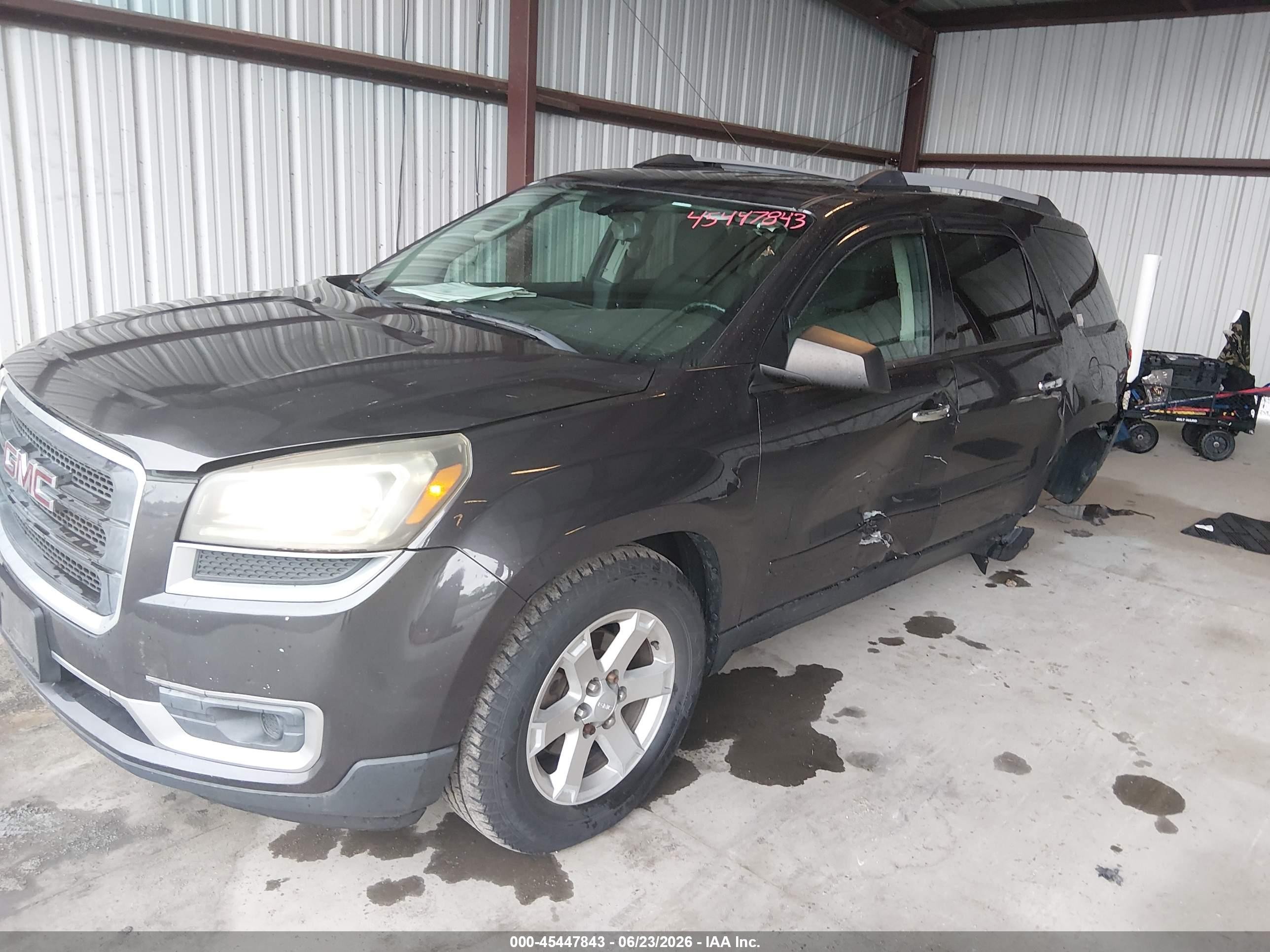 2015 Gmc Acadia Sle-1 Gray vin: 1GKKRNEDXFJ361105
