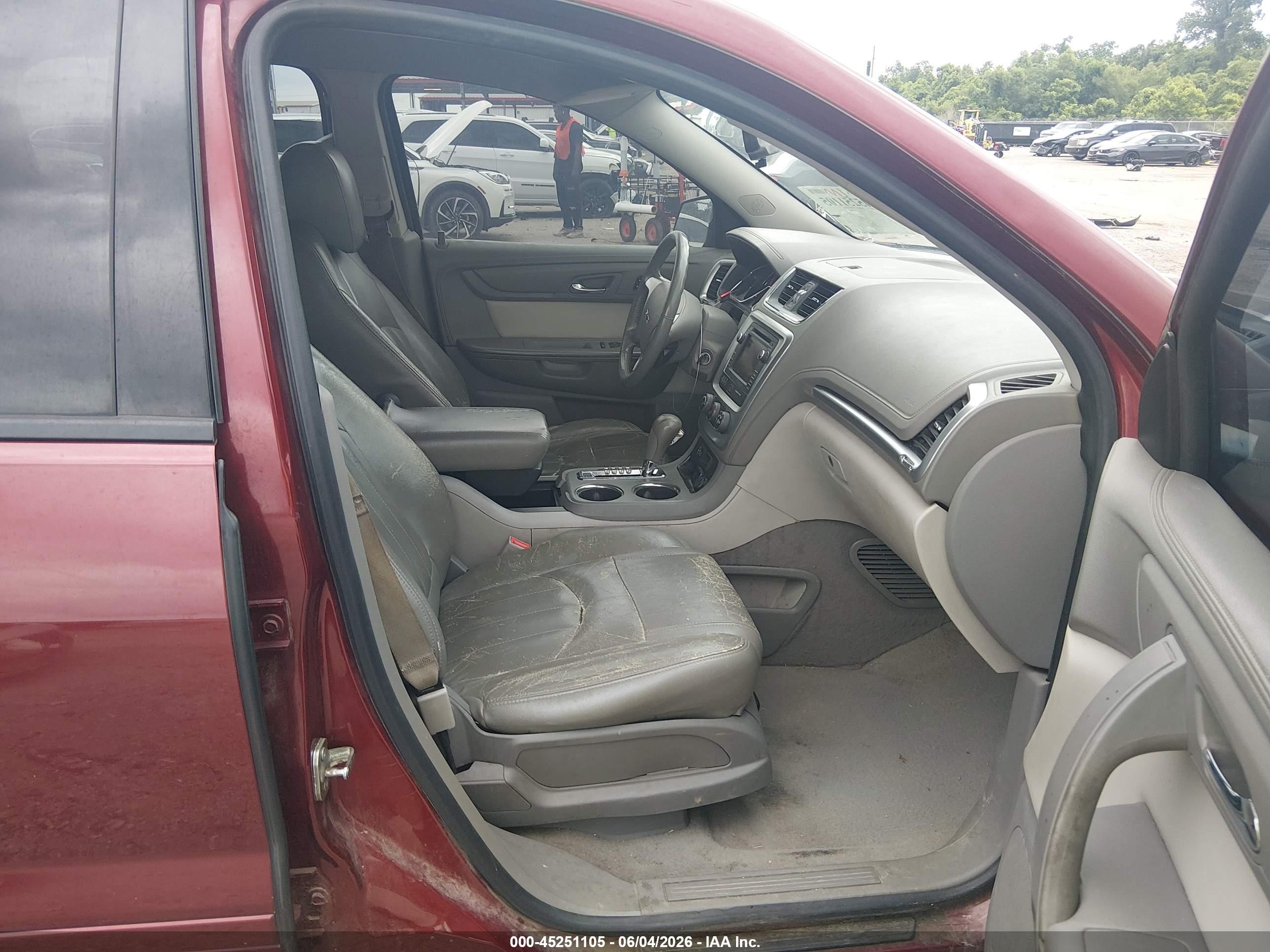 2016 Gmc Acadia Sle-1 Red vin: 1GKKRNEDXGJ117813