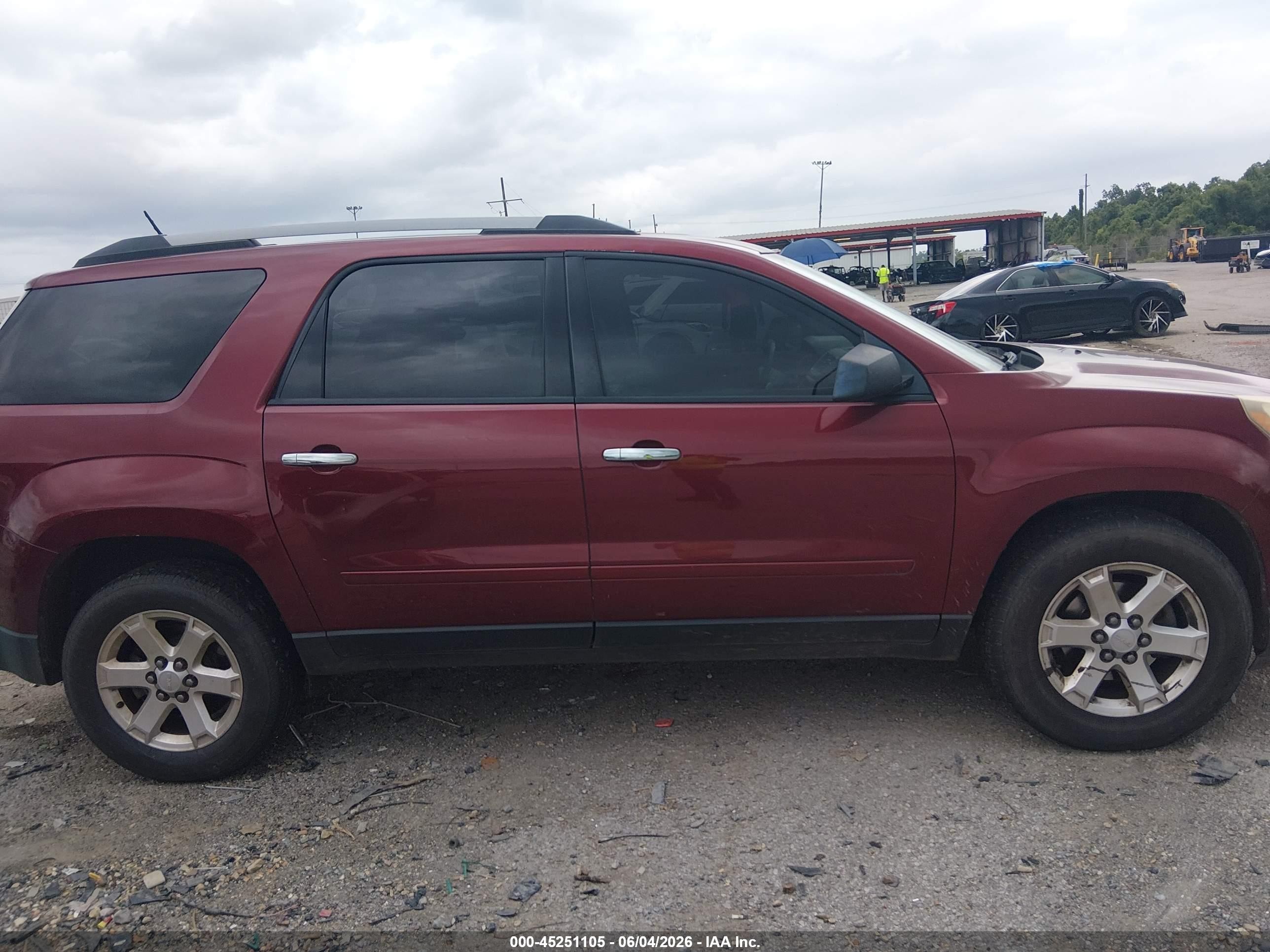 2016 Gmc Acadia Sle-1 Red vin: 1GKKRNEDXGJ117813