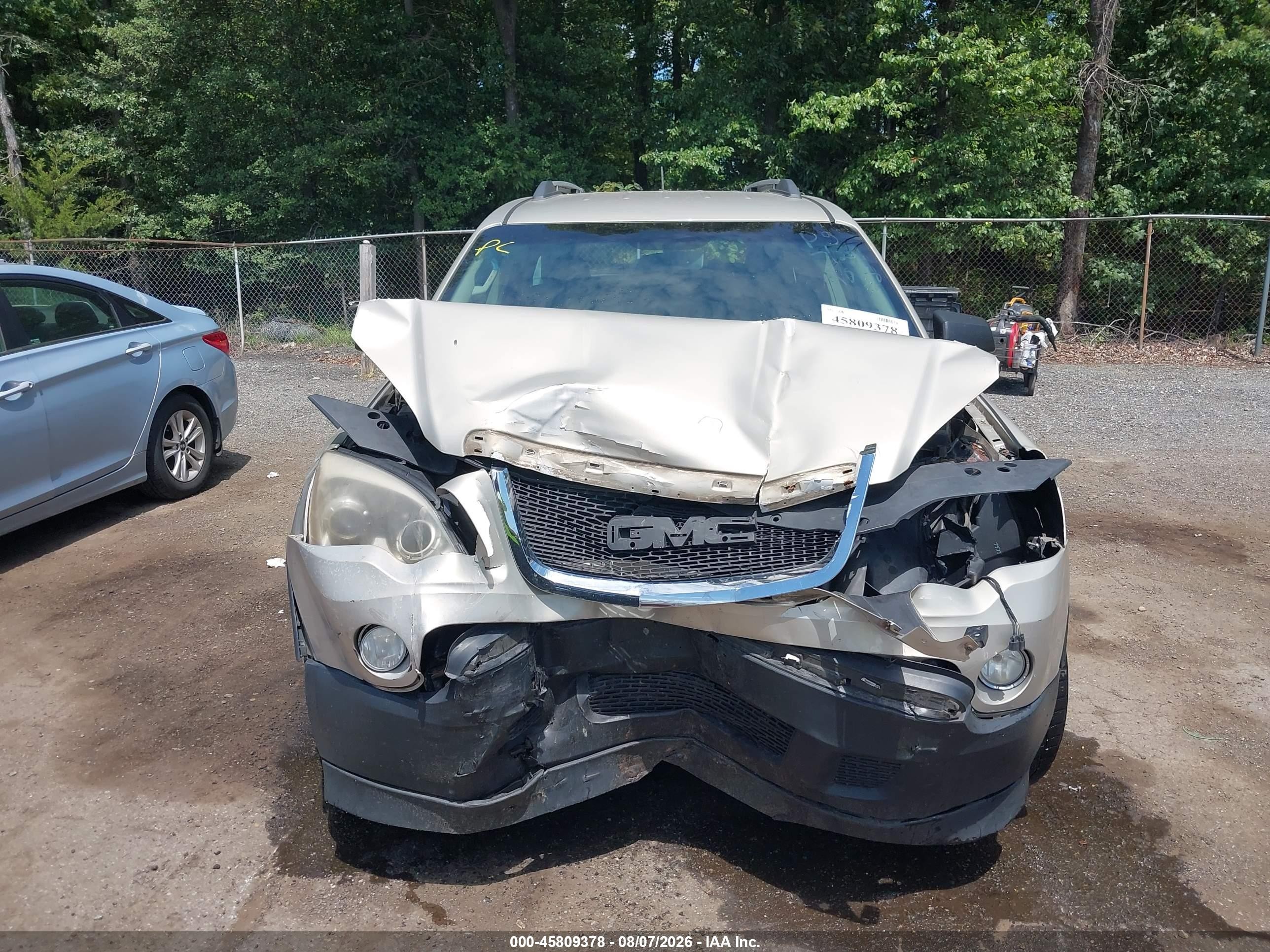 2012 Gmc Acadia Sle Золотой vin: 1GKKRPED0CJ269038