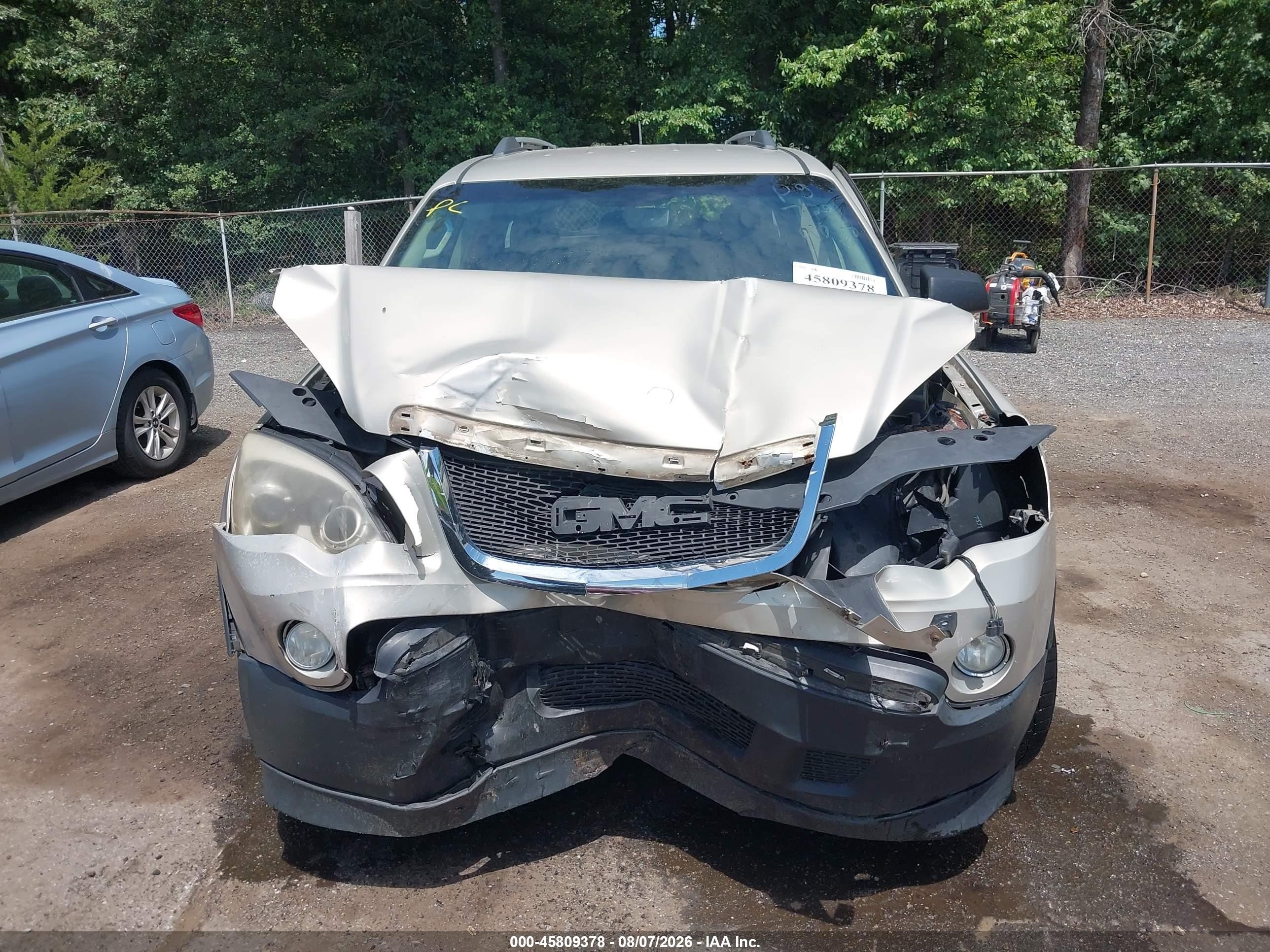 2012 Gmc Acadia Sle Золотой vin: 1GKKRPED0CJ269038