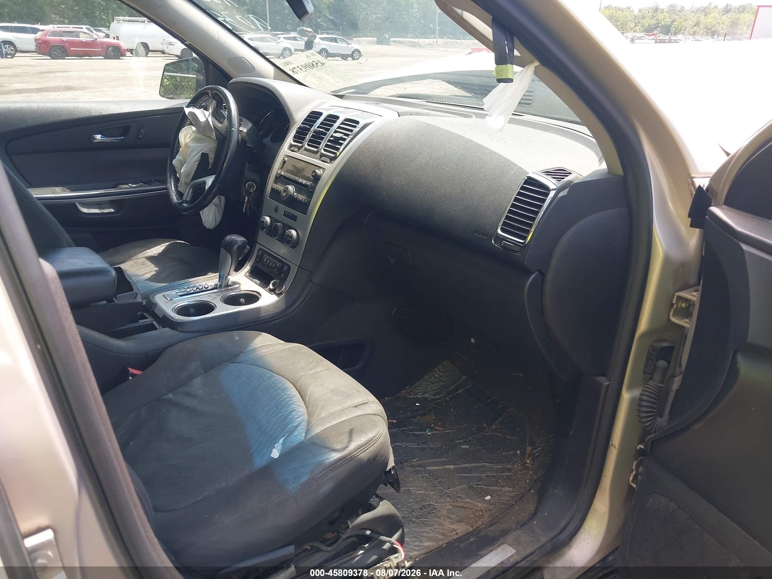 2012 Gmc Acadia Sle Золотой vin: 1GKKRPED0CJ269038