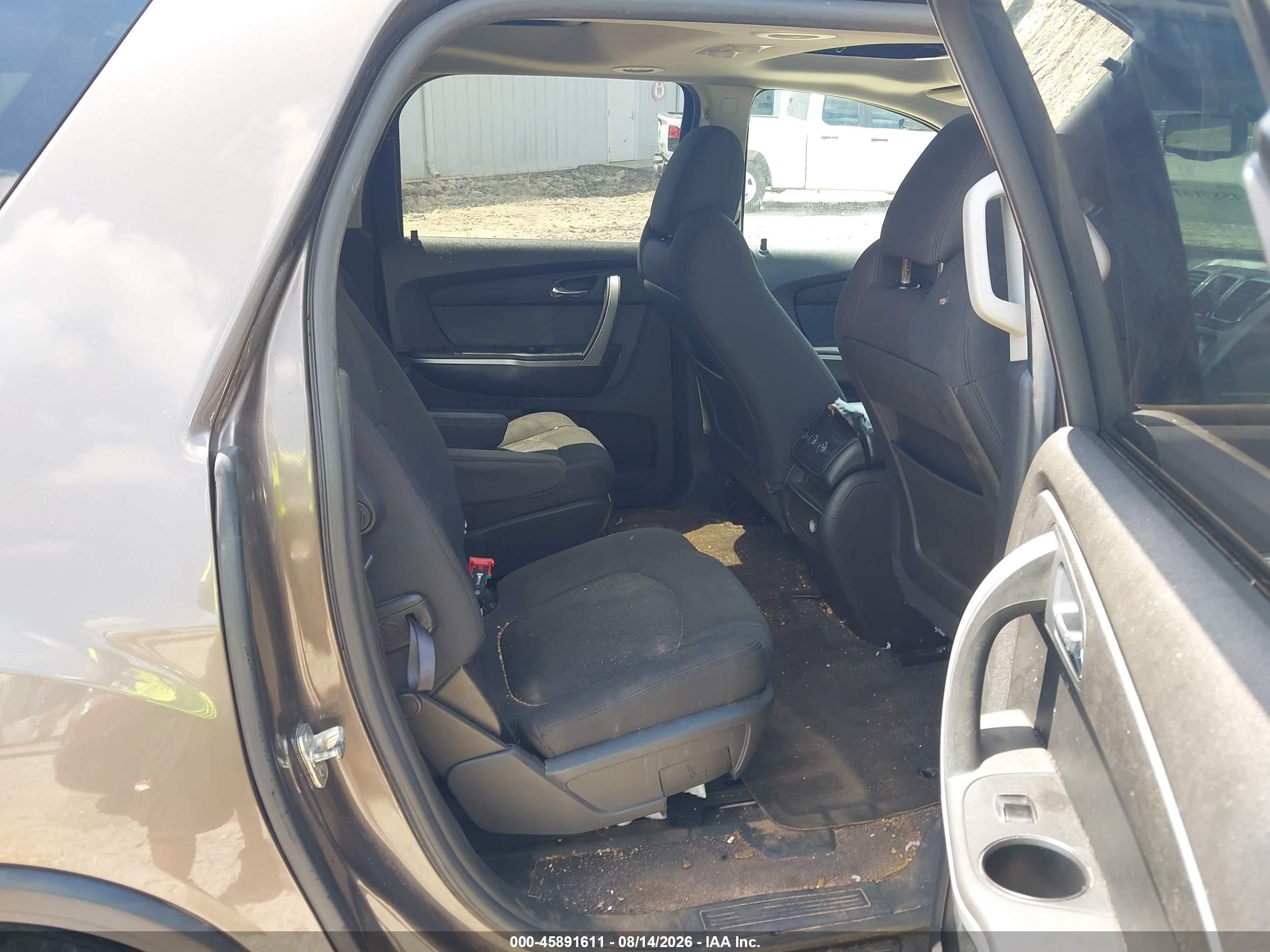 2011 Gmc Acadia Sle Brown vin: 1GKKRPED1BJ266891
