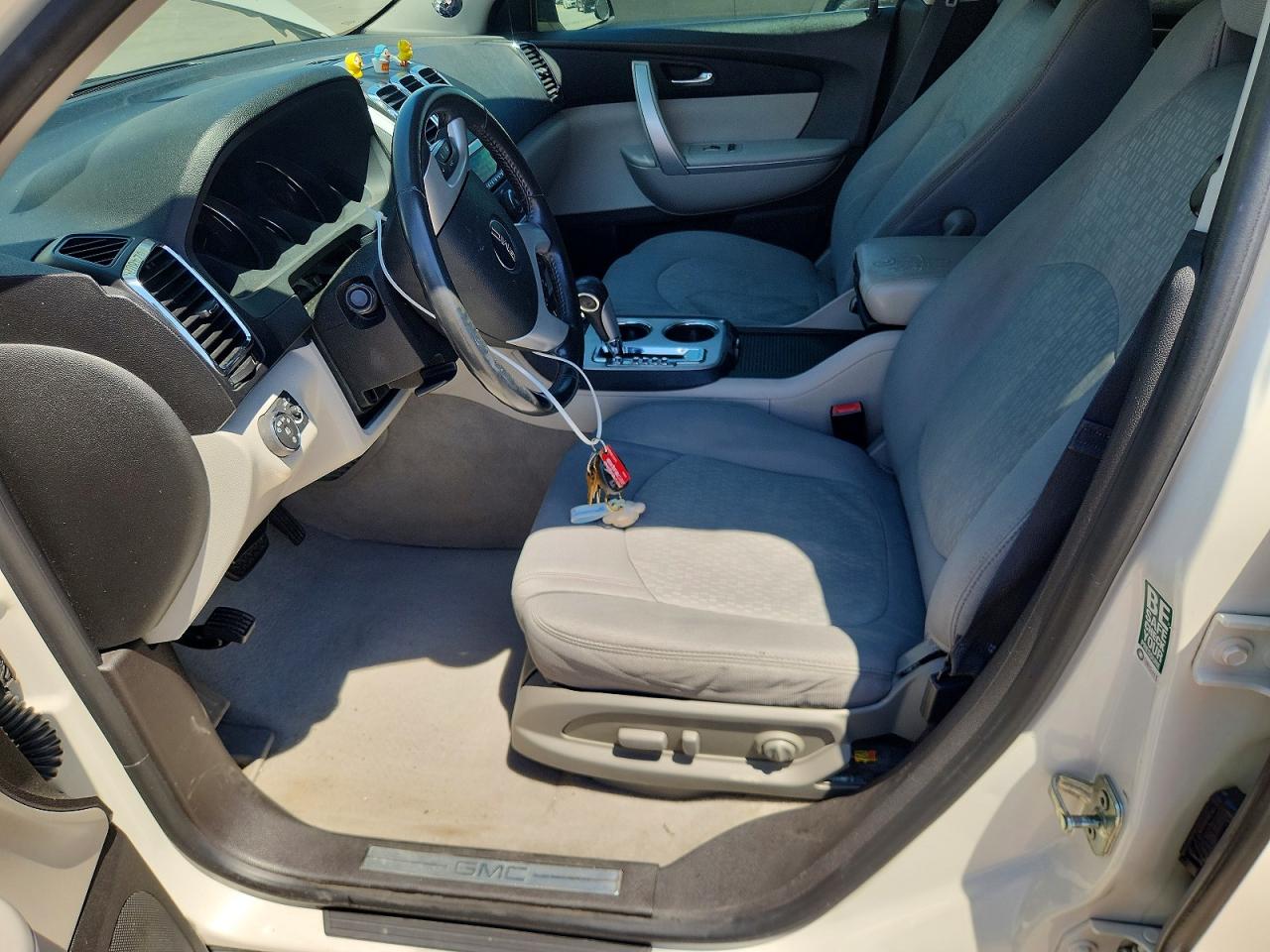 2012 Gmc Acadia Sle White vin: 1GKKRPED1CJ353580