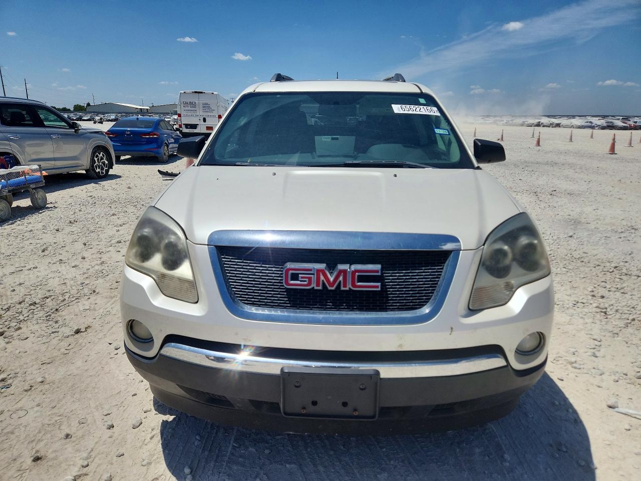 2011 Gmc Acadia Sle White vin: 1GKKRPED2BJ209812