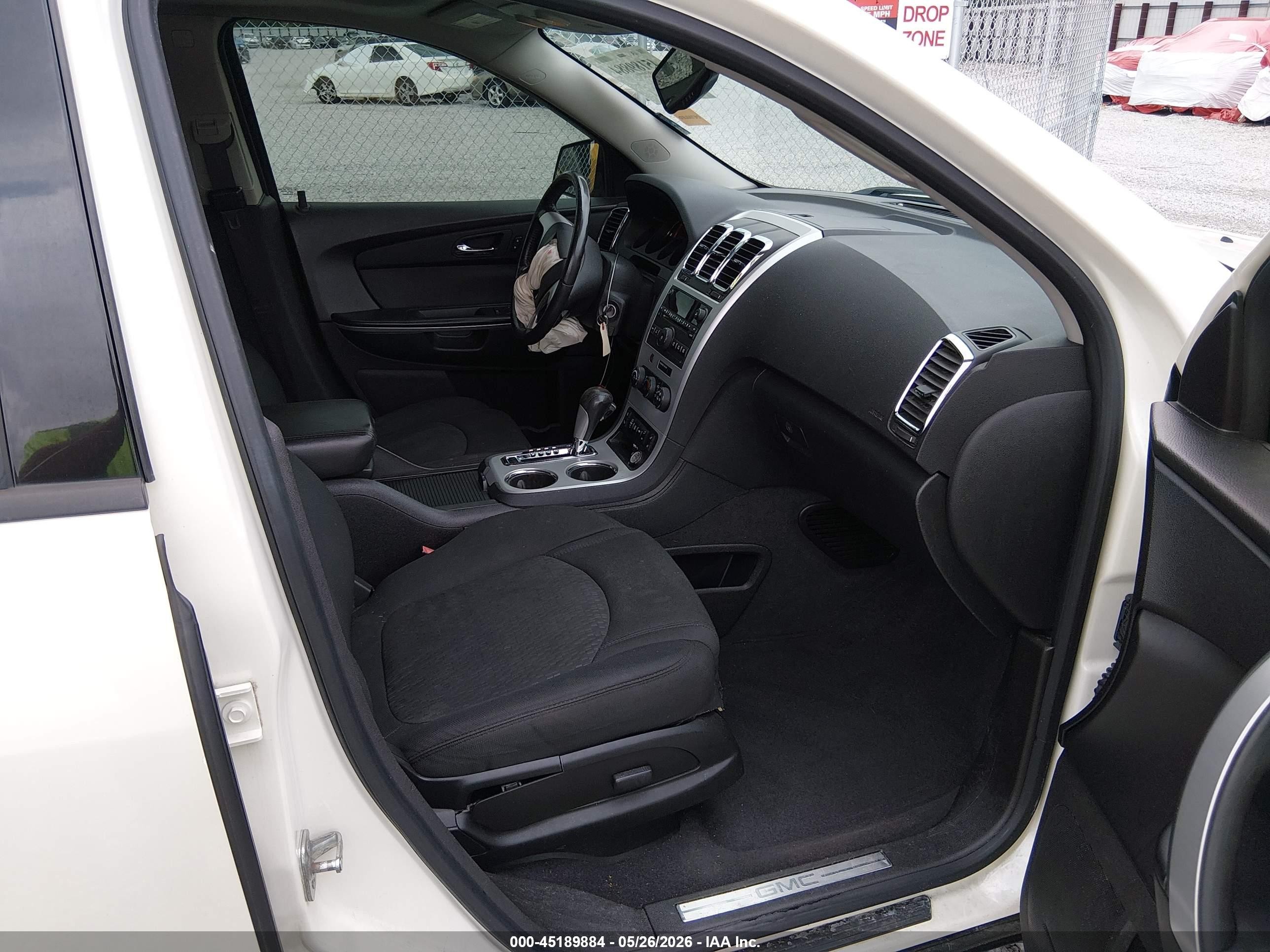 2012 Gmc Acadia Sle Белый vin: 1GKKRPED2CJ228569