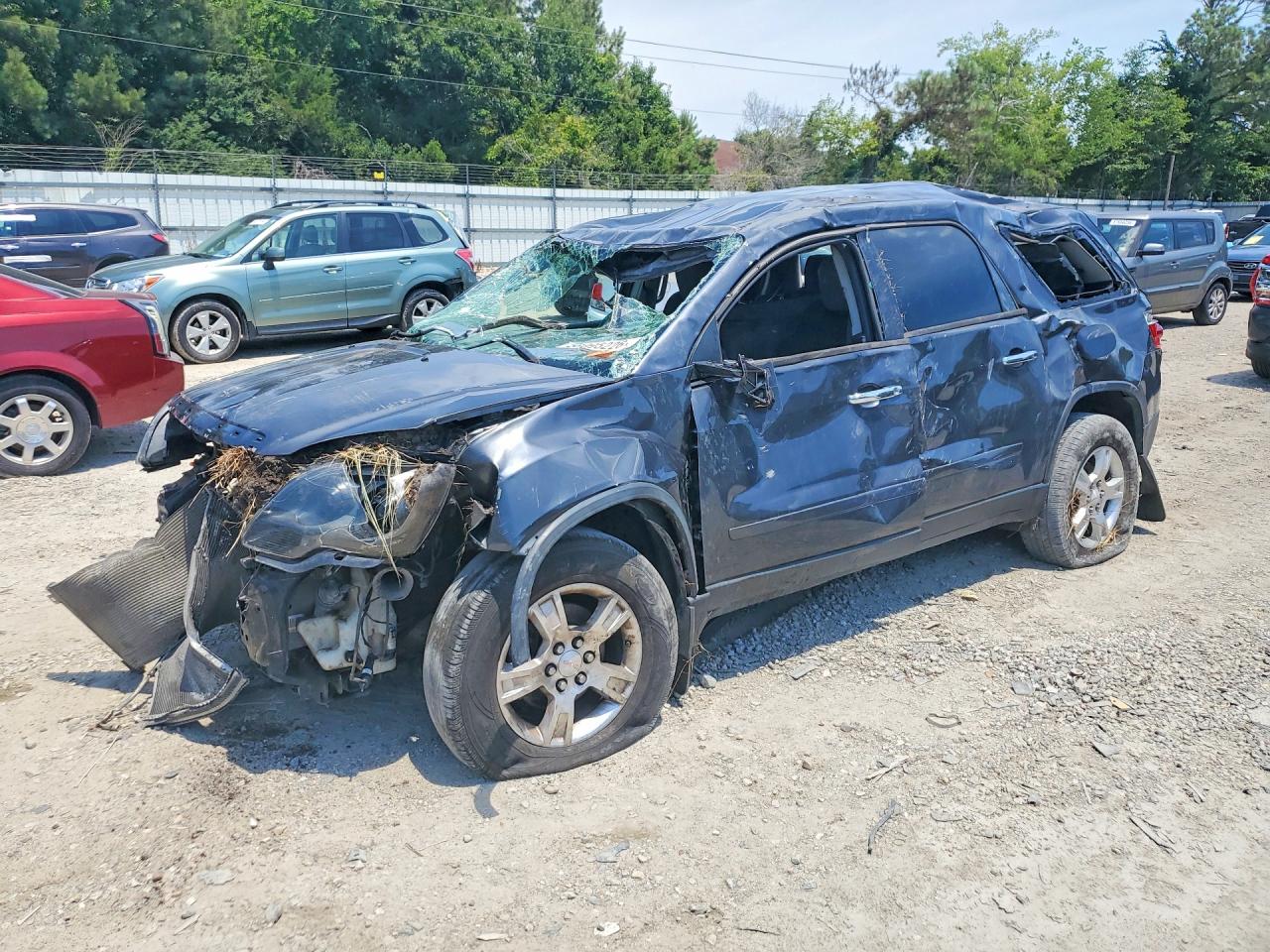 2012 Gmc Acadia Sle Charcoal vin: 1GKKRPED2CJ354057