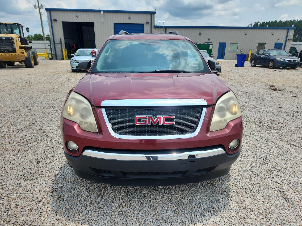 2011 Gmc Acadia Sle Burgundy vin: 1GKKRPED4BJ255352