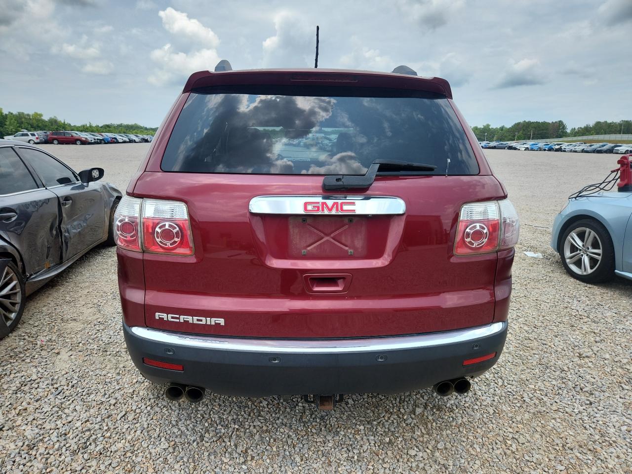 2011 Gmc Acadia Sle Burgundy vin: 1GKKRPED4BJ255352