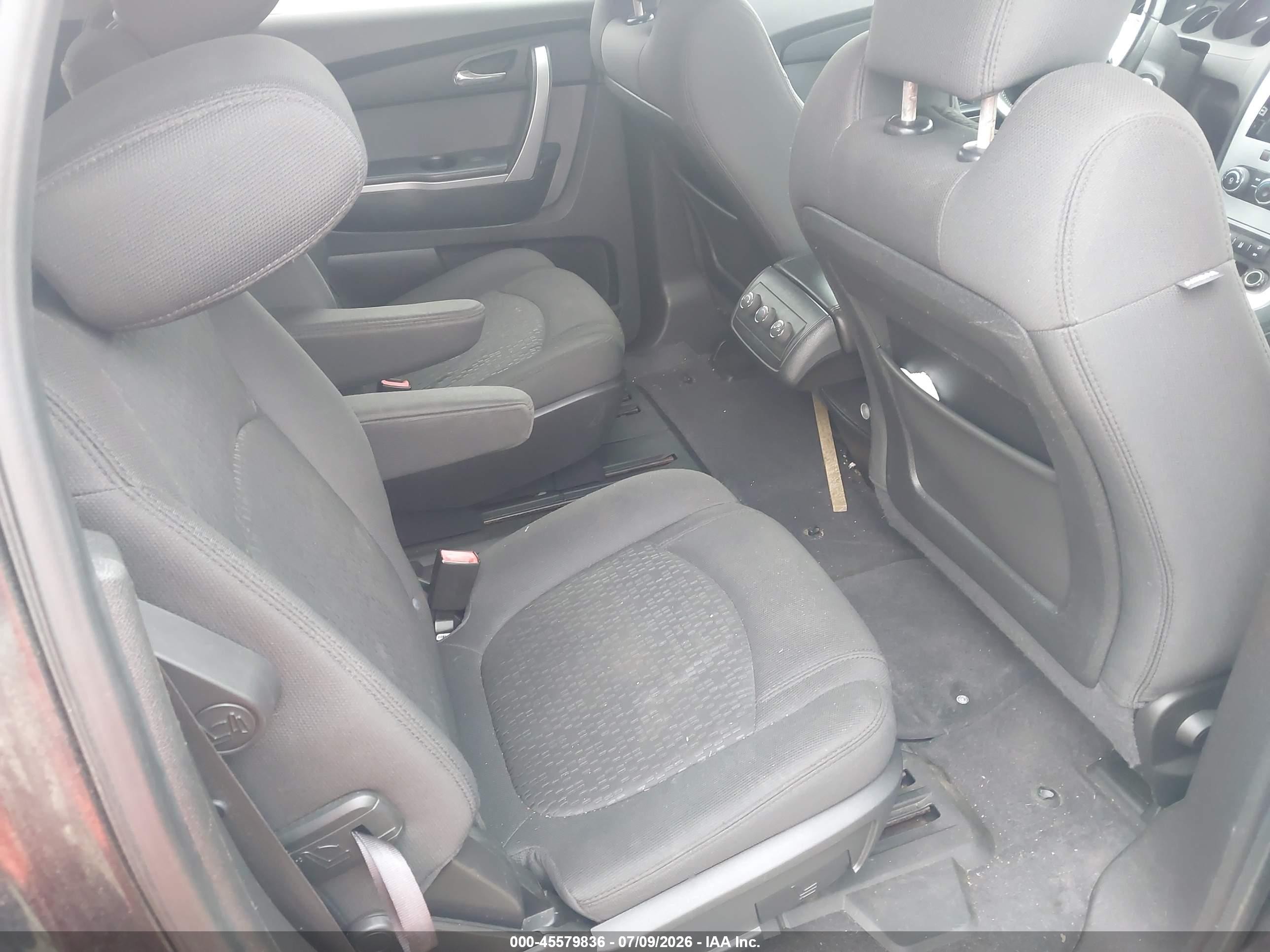 2012 Gmc Acadia Sle Black vin: 1GKKRPED4CJ205892