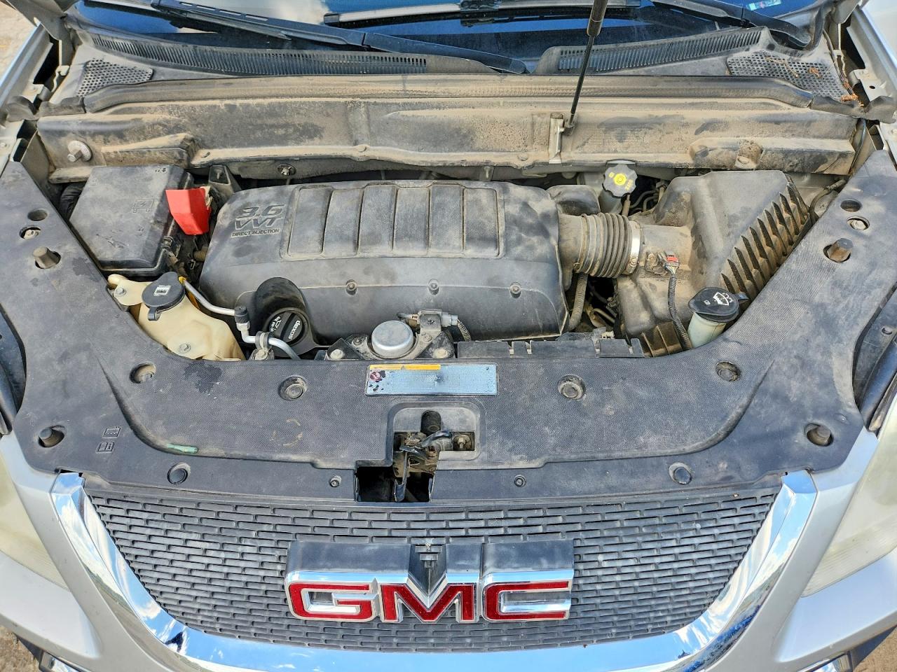 2012 Gmc Acadia Sle Silver vin: 1GKKRPED4CJ420110