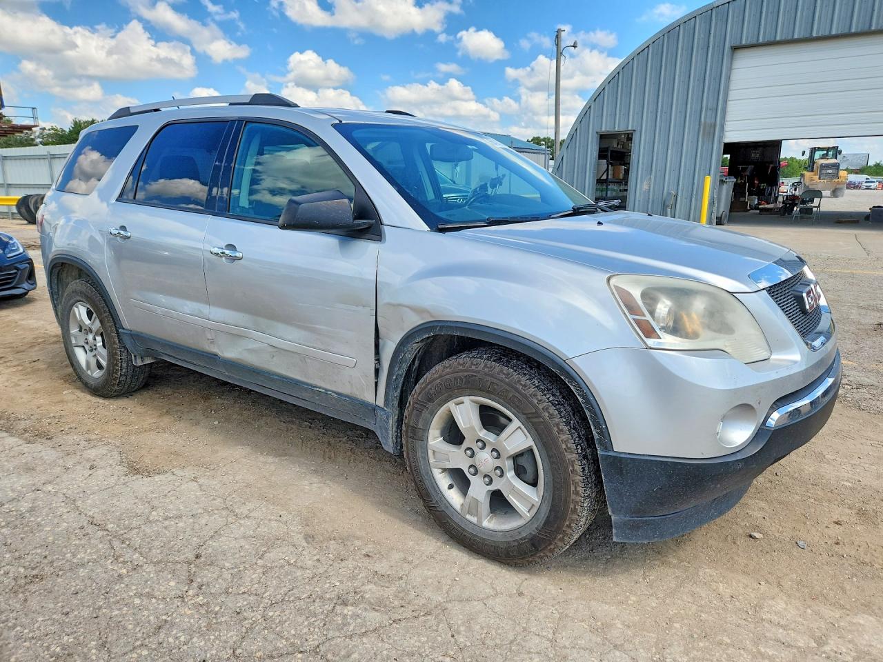 2012 Gmc Acadia Sle Silver vin: 1GKKRPED4CJ420110