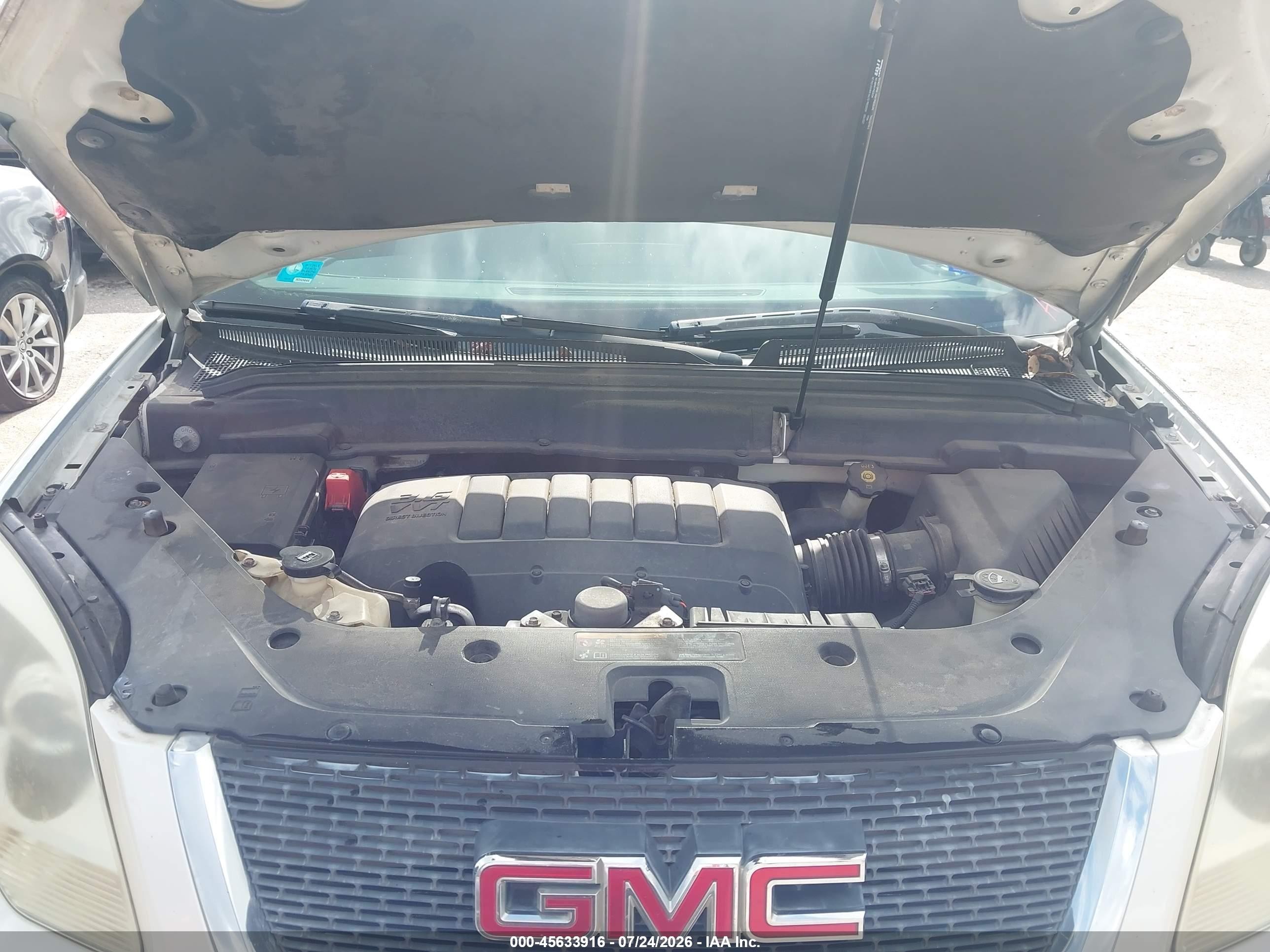 2011 Gmc Acadia Sle Cream vin: 1GKKRPED5BJ200134