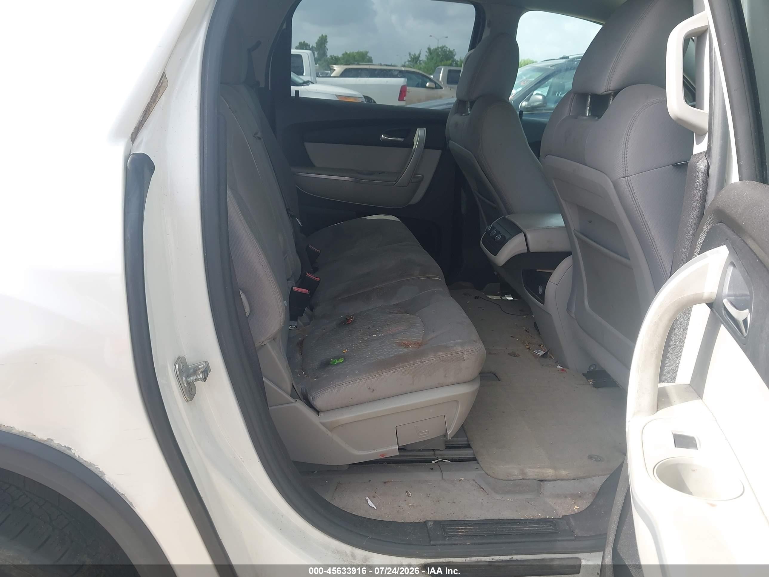 2011 Gmc Acadia Sle Cream vin: 1GKKRPED5BJ200134
