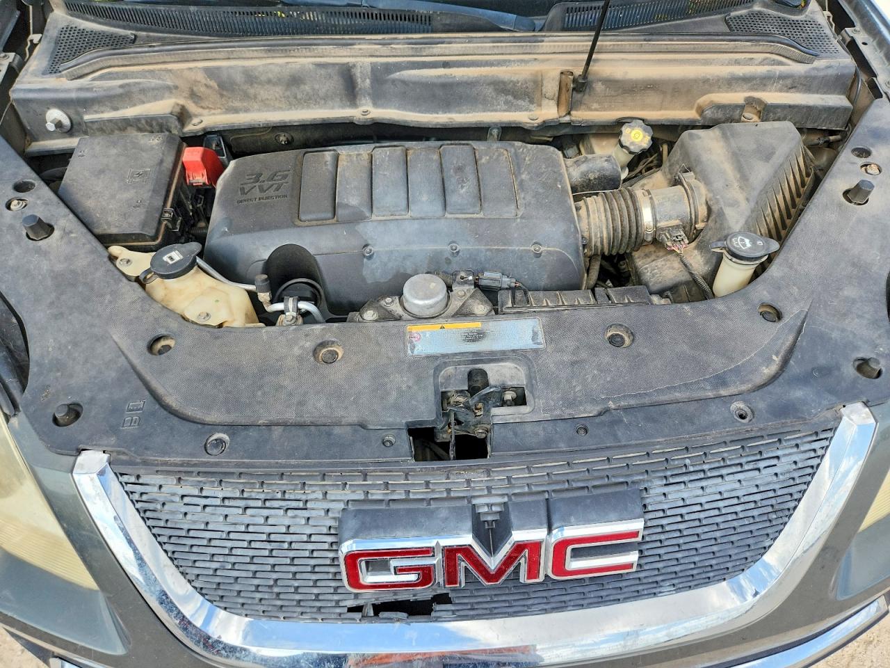 2011 Gmc Acadia Sle Green vin: 1GKKRPED6BJ158363