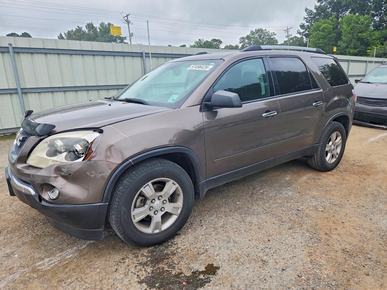 2011 Gmc Acadia Sle Tan vin: 1GKKRPED6BJ253716